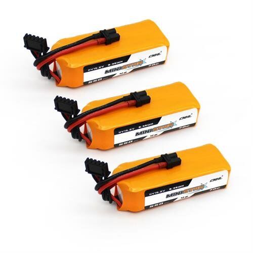 pack de 3 baterías CNHL MiniStar HV 550mAh