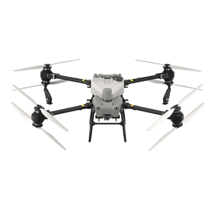 DJI AGRAS T50 mostrando capacidad de carga de 50 kg